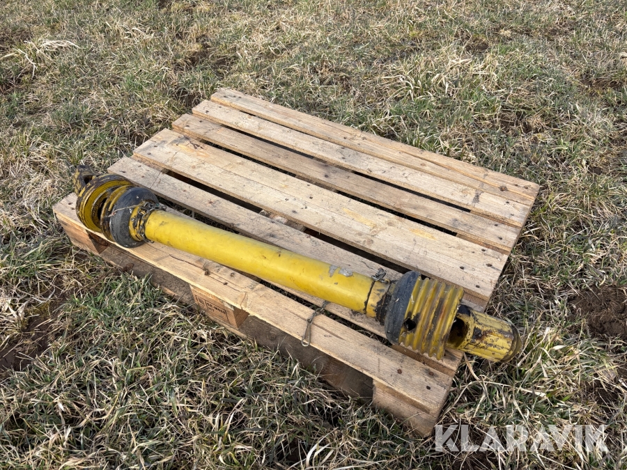 Kraftöverföringsaxel med vidvinkel Knut och smatterkoppling