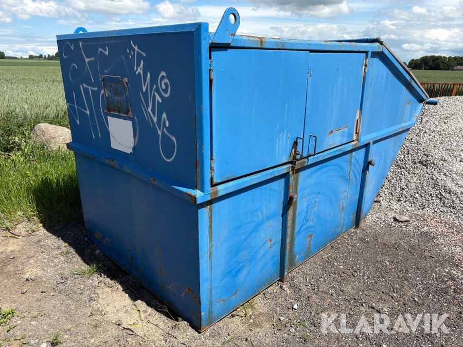 Avfallscontainer till liftdumper