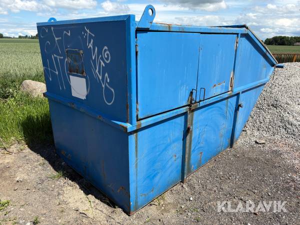 Avfallscontainer till liftdumper