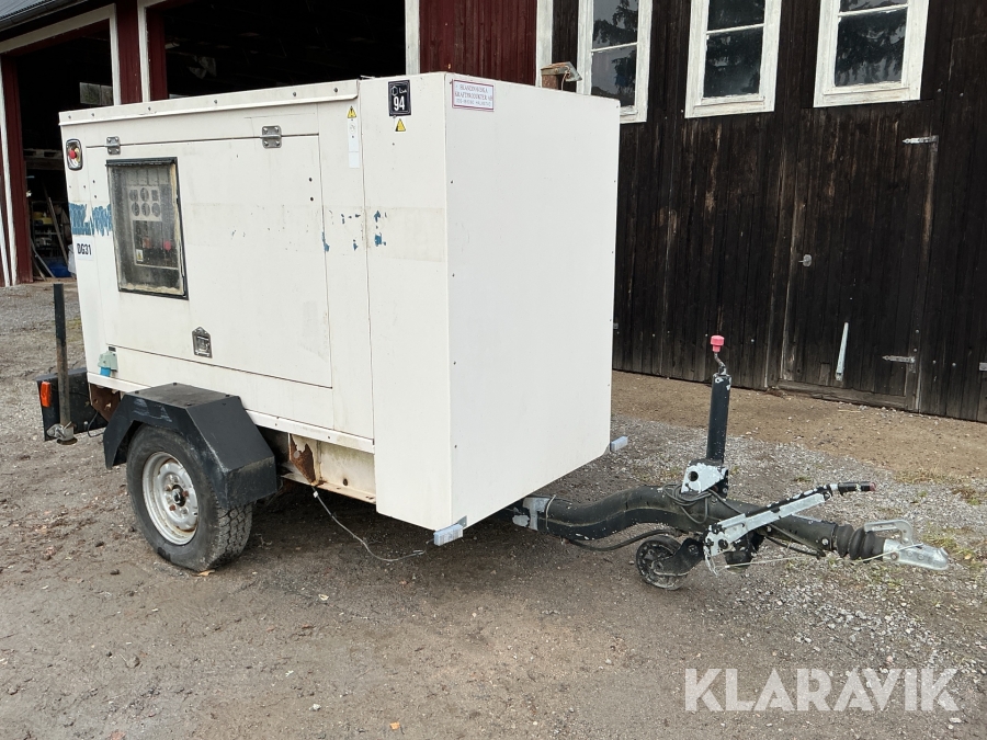 Elverk 70KVA FG Wilson P70 Skandinaviska Kraftprodukter