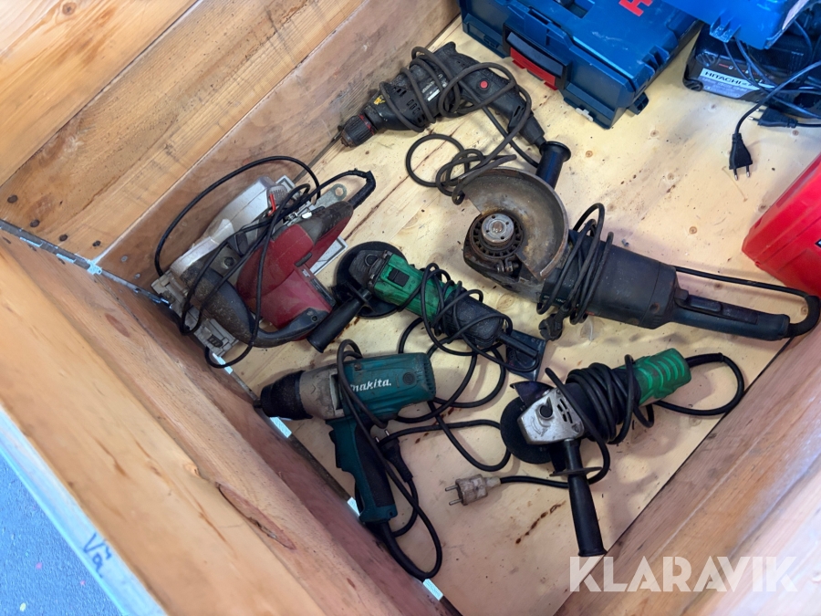 Diverse handverktyg 6st