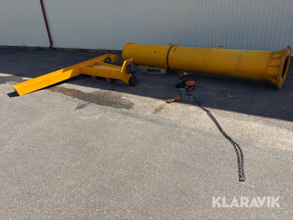 Pelarsvängkran med telfer Demag D-MS360 2,5 T