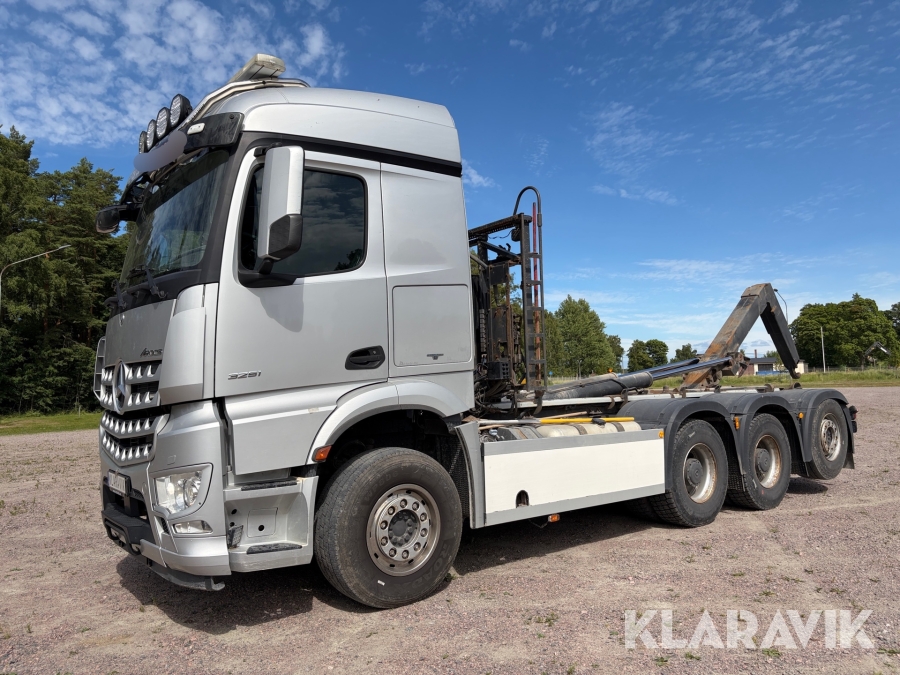 Lastväxlare Tridem Mercedes Arocs 3251 12.8 Automatisk 510 hk