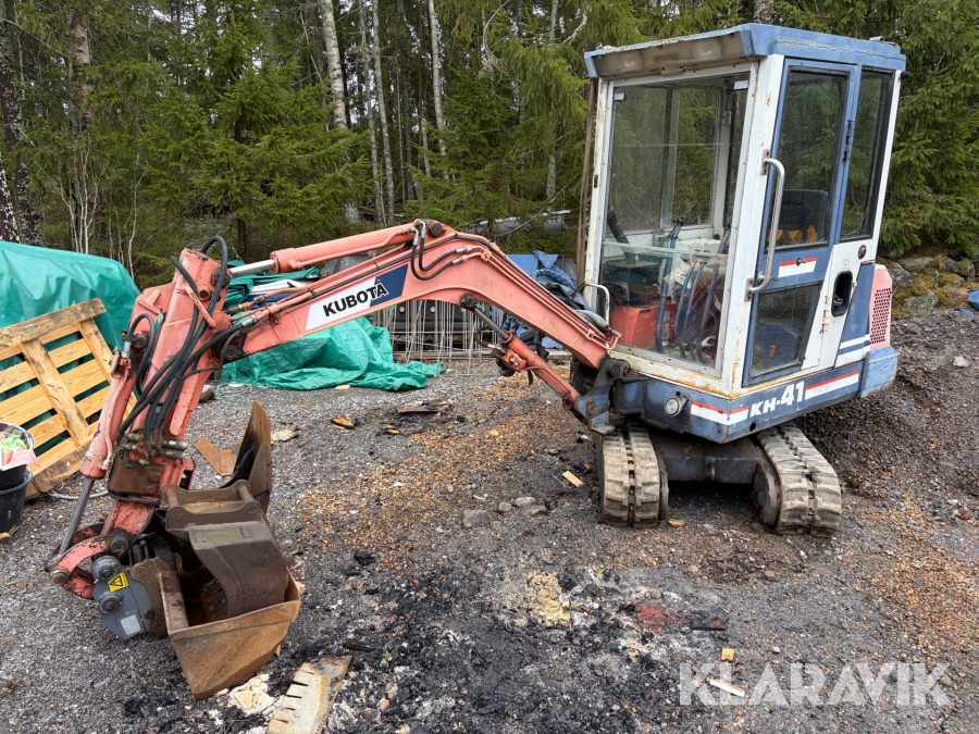 Grävmaskin Kubota KH-41