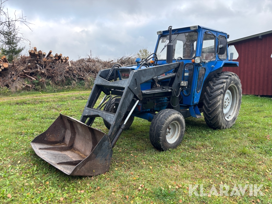 Traktor Ford 5000 med frontlastare