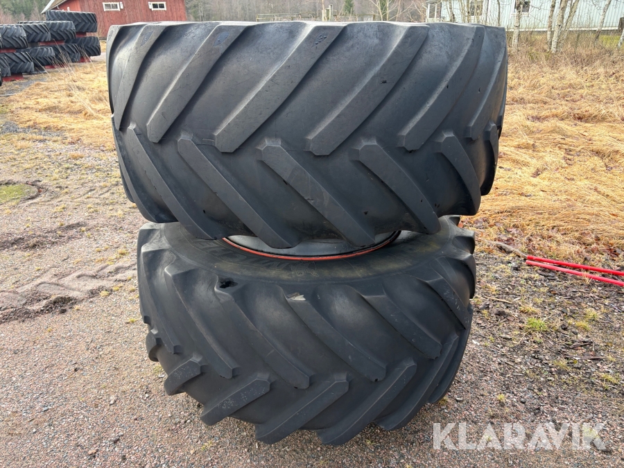 Däck dubbelmontage Michelin 600/70R30  2 st