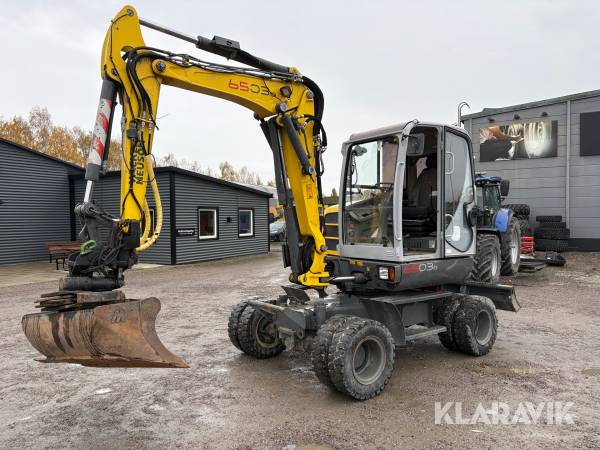 Grävmaskin Wacker Neuson 6503-2 med skopa