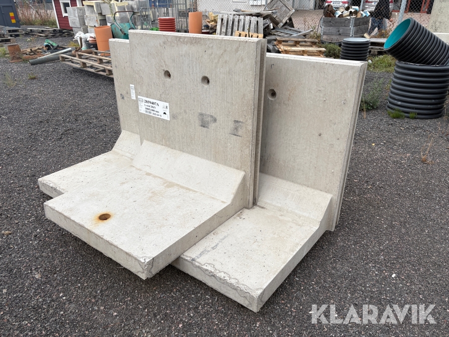 L-stöd 2 st 20kN