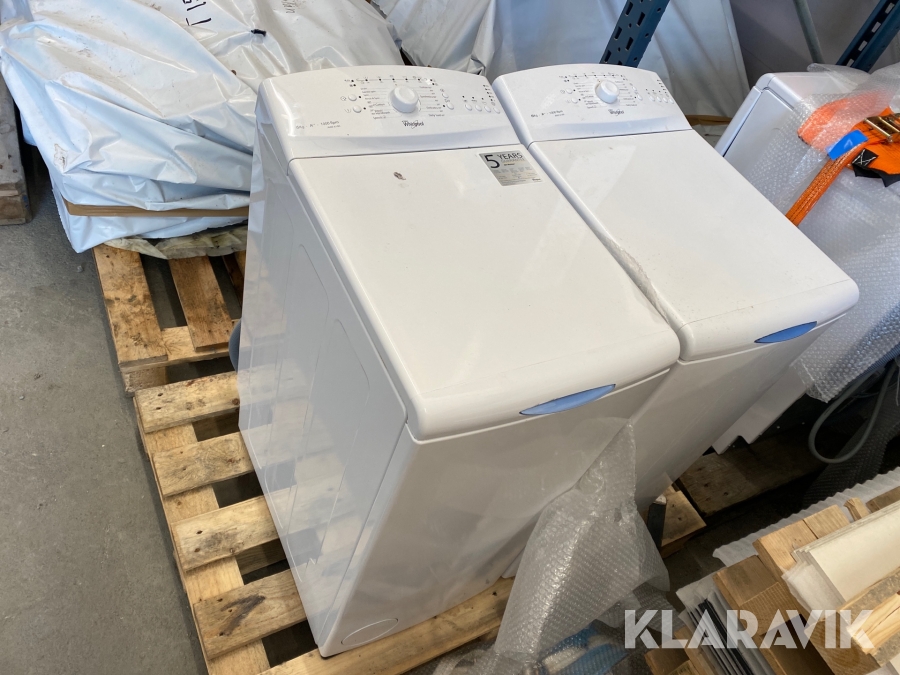 Tvättmaskin Whirlpool AWE6100 6 kg 2 st