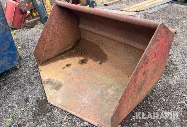 Grusskopa till traktor Ålö Quicke Typ3 fäste