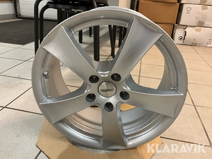 Aluminiumfälgar Dezent TX silver 4st
