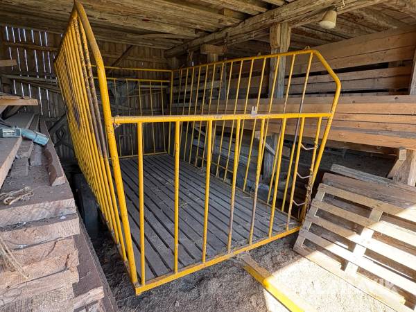 Balvagn med avtagbar bakstam