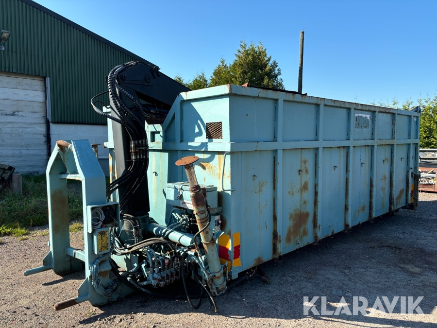 Kran Hiab 071 AW inkl. flak