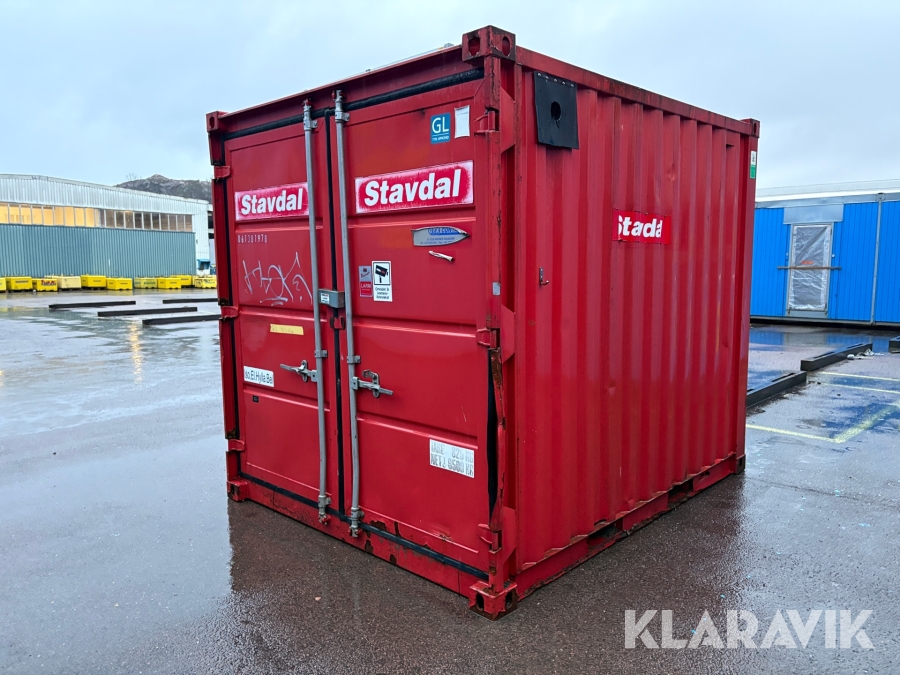 Container 10 fot Isolerad