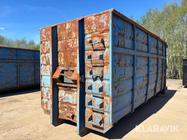 Lastväxlarcontainer 38m3