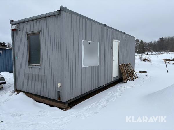 Bod Volymbyggen P6 med inbyggd toalett