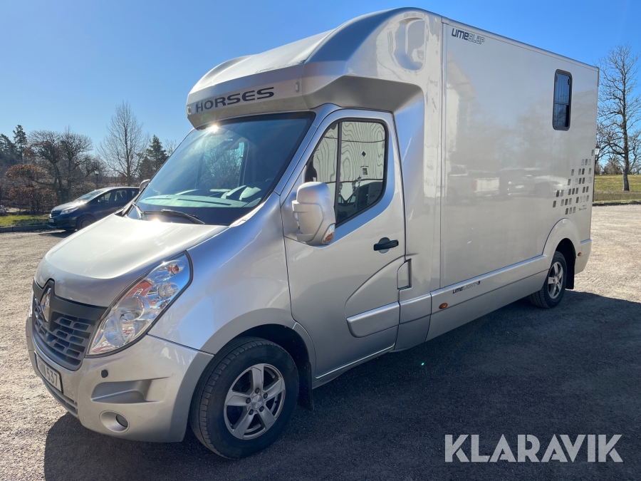 Hästlastbil Renault UME LIGHT 3 stuteri modell