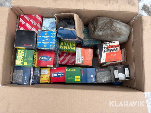 Parti med oljefilter