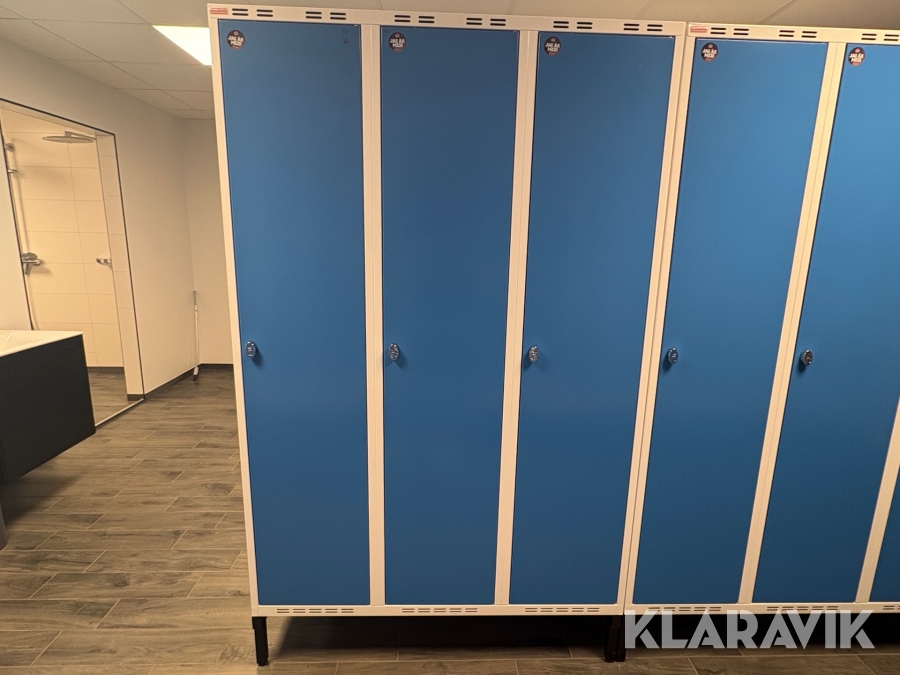 Omklädningsskåp Sonessons inredningar 3 skåp