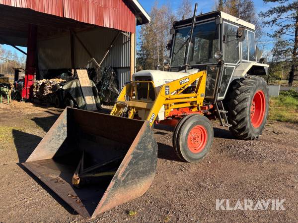 Traktor David Brown 990 med Frontlastare och redskap