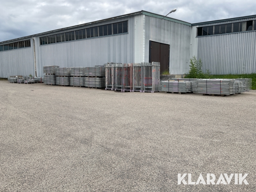 Byggnadsställning Layher Starframe ca.2000m2