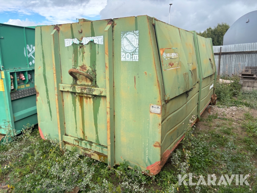 Lastväxlarcontainer Hydraule X