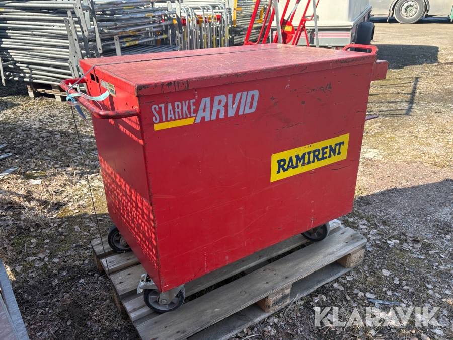 Verktygsvagn Starke Arvid Midi 400L  36100