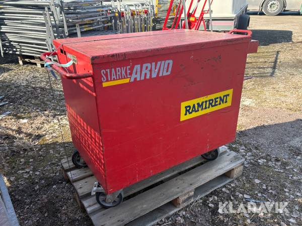 Verktygsvagn Starke Arvid Midi 400L  36100