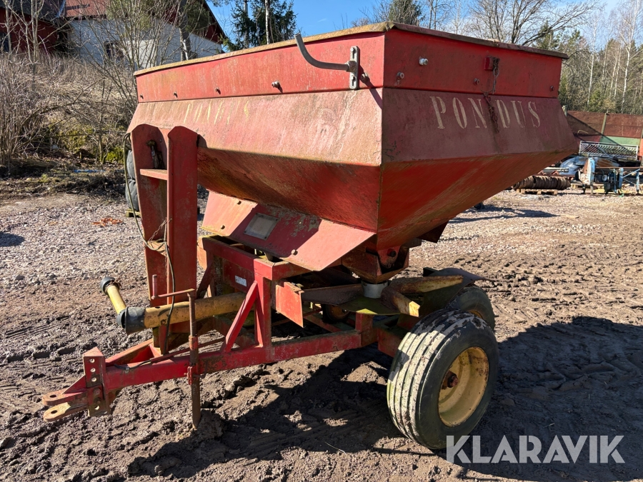 Gödningsspridare Pondus