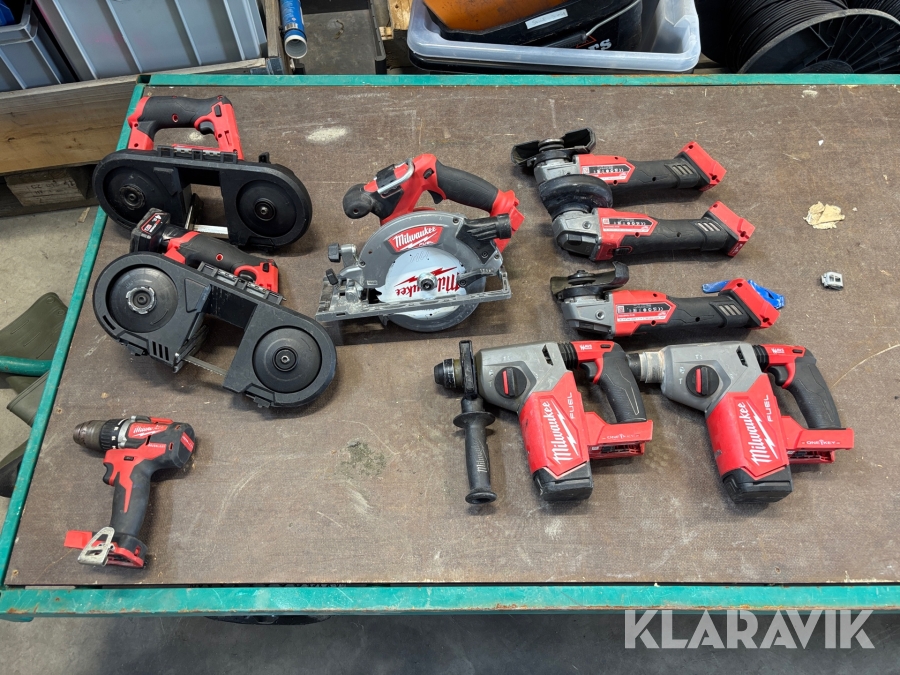 Handverktyg Milwaukee-kit