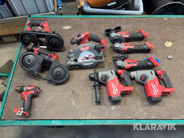 Handverktyg Milwaukee-kit