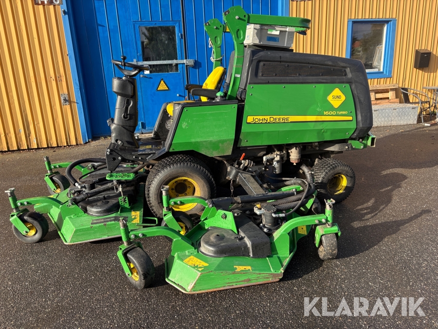 Gräsklippare John Deere 1600 Turbo