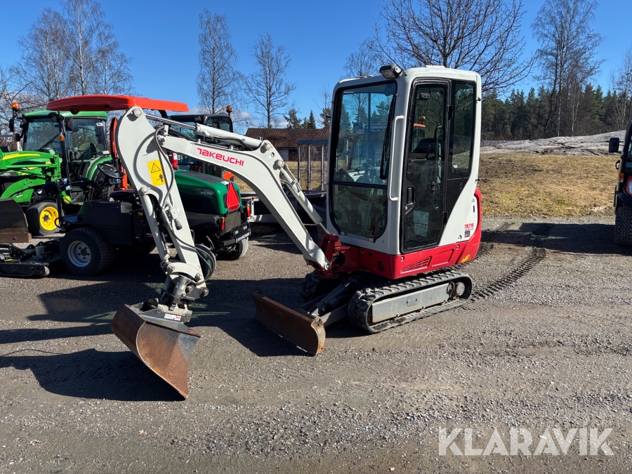 Grävmaskin Takeuchi TB216