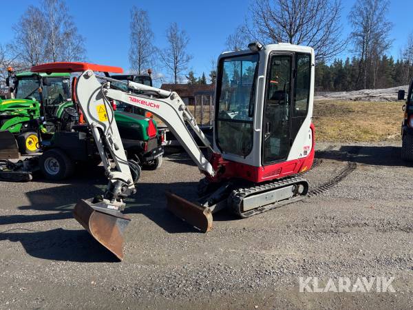 Grävmaskin Takeuchi TB216