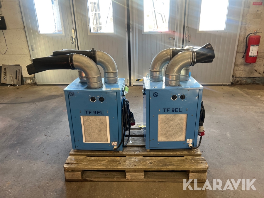 Varmluftsfläktar El-Björn TF9EL