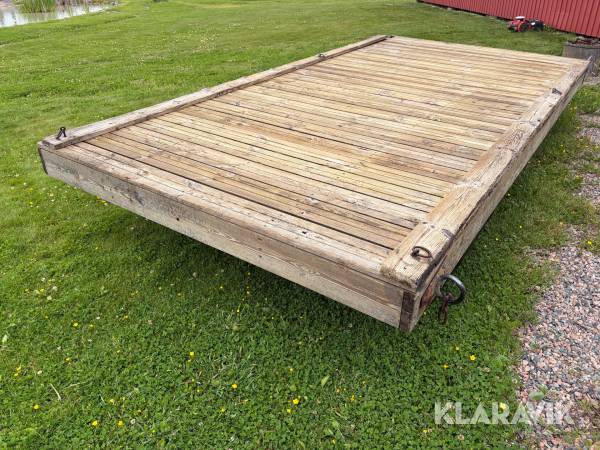 Flytbrygga 2 x 4m