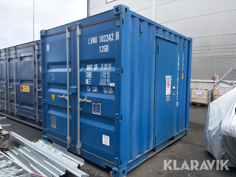 Tryckluftscontainer Containerpoolen 10 fot