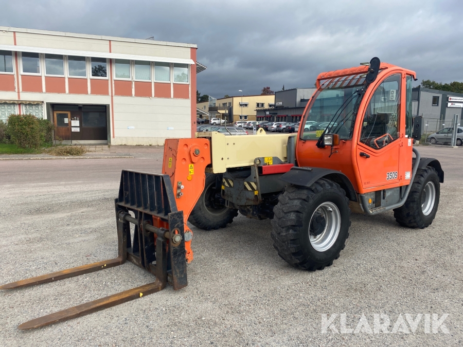 Teleskoplastare JLG 3509 med redskap