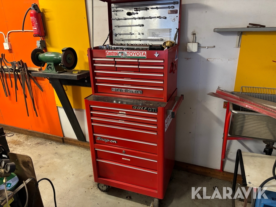 Vertygsskåp Snap-on med verktyg