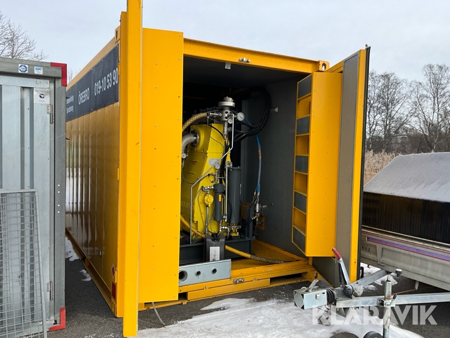 Vattenbilningsmaskin/ Högtryckspump Conjet Powerpack 340-500 kW Hammelmann 1600bar