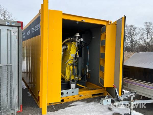 Vattenbilningsmaskin/ Högtryckspump Conjet Powerpack 340-500 kW Hammelmann 1600bar