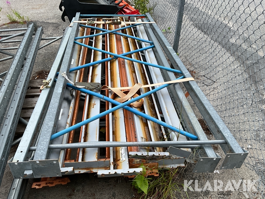 Pallställage 3 st sektioner