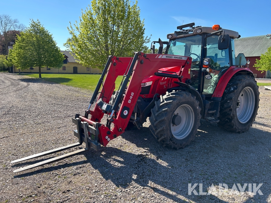 Traktor Massey Ferguson 5610 Dyna-4 med frontlastare