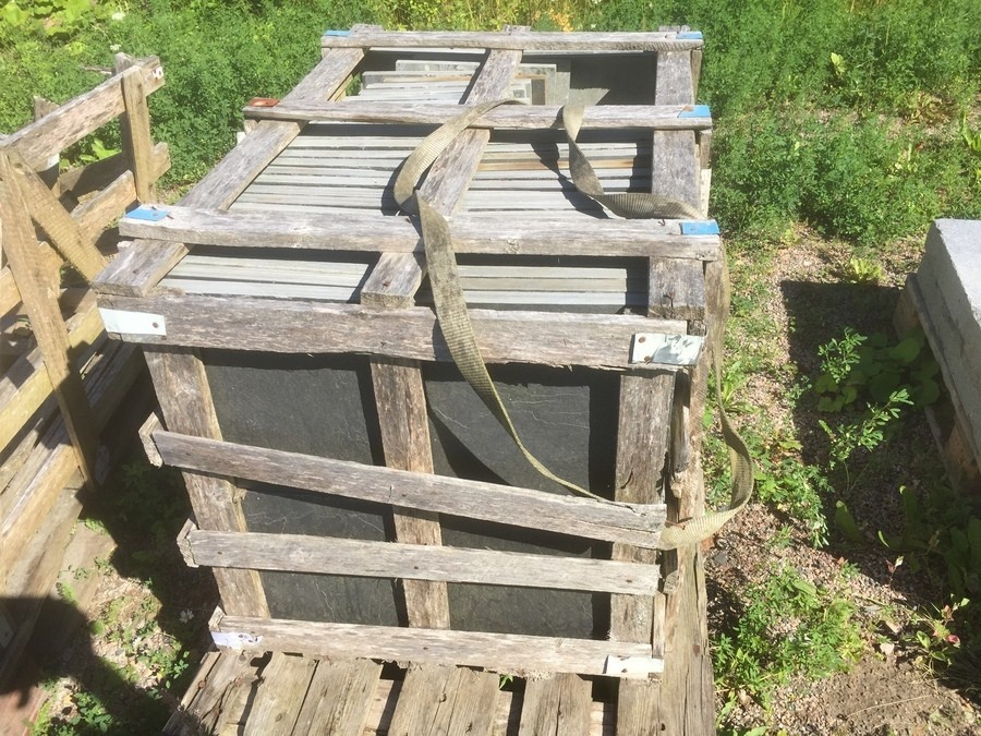 Skifferplattor ca 20m2