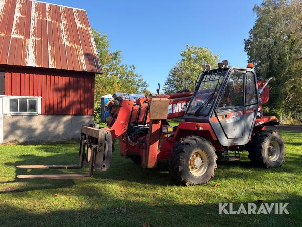 Teleskoplastare Manitou MT 15-30 SCP Turbo med redskap