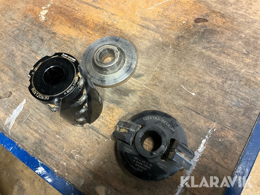 Fräsar 2 st, 80 och 120 mm.