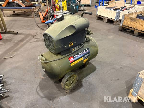 Kompressor Pela 50L Twin Cylinder oil free