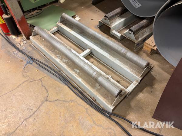 Rullvagga för plåt 4 st