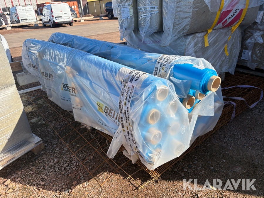 Byggplast / tätskikt 17 rullar Mataki Haloproof vaporbarrier 200
