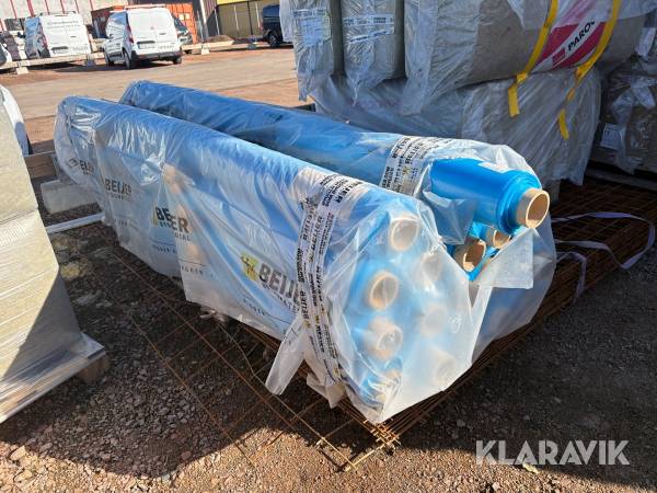 Byggplast / tätskikt 17 rullar Mataki Haloproof vaporbarrier 200